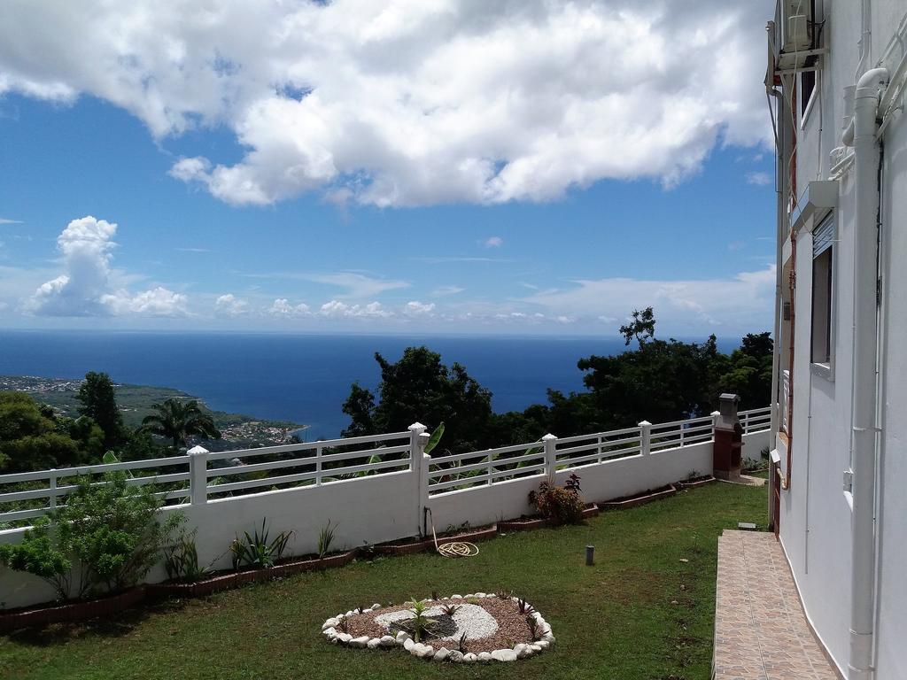 Belavue & Spa Prive, Avec Vue Panoramique Sur Mer, Jardin Creole Paysager, Jacuzzi Prive Bouillante Exterior photo